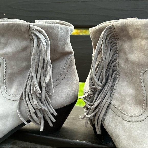 Sam Edelman suede fringe Louie boots - Picture 7 of 10